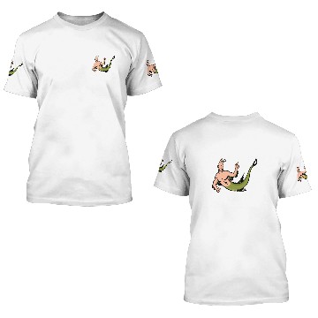 Discover Sea Monkey Pointing Mascot 3D T Shirts