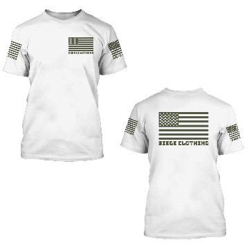 Discover American Flag - Army Green 3D T Shirts