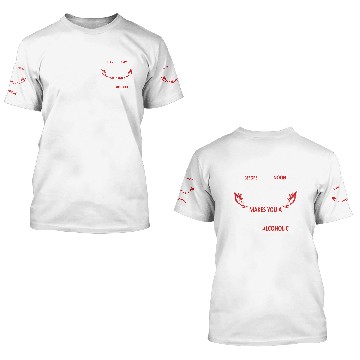Discover DRINKING RUM BEFORE NOON MAKES YOU A PIRATE 3D 3D T Shirts