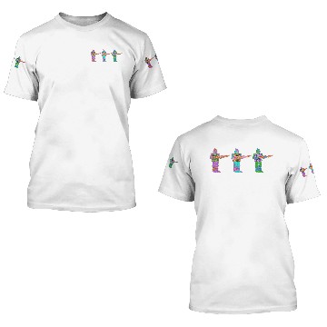 Discover Leopard-Skin Robots! 3D T Shirts