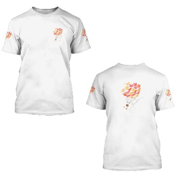 Discover Bird Balloon Freedom 3D T Shirts