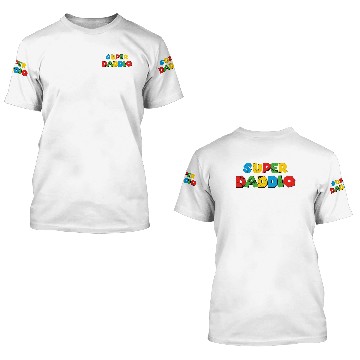 Discover Super Daddio 3D T Shirts The Dadalorian