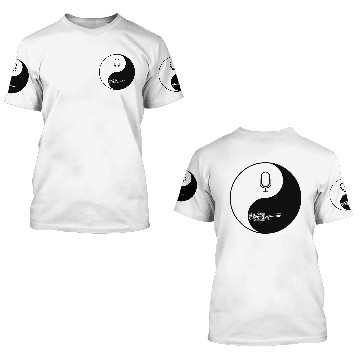Discover YING YANG CW KEY AND MIC 3D T Shirts