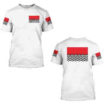 Discover Twin Peaks Chevron 3D T Shirts