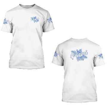 Discover Miami Beach Blue Sunrise 3D T Shirts