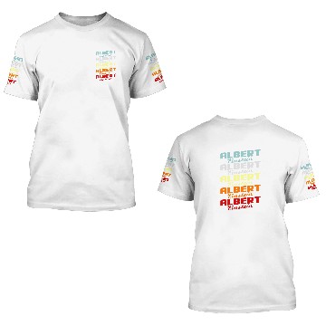 Discover Albert Einstein 3D T Shirts