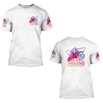 Discover Motocross 3D T Shirts