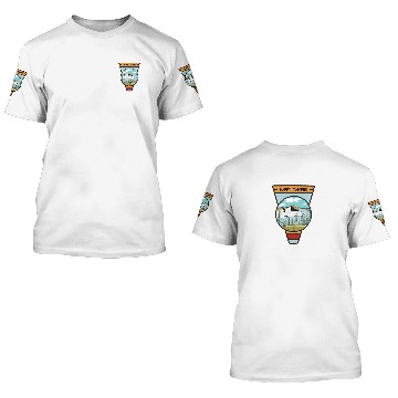 Discover Happy camper 3D T Shirts