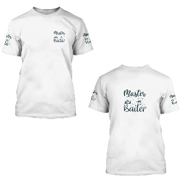 Discover Master baiter 3D T Shirts