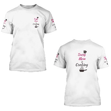 Discover Aprons for girl sassy mom is cooking 3D T Shirts