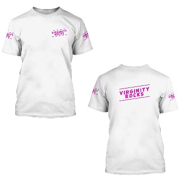 Discover virginity rocks 3D T Shirts