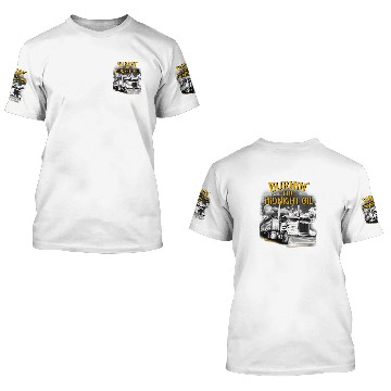Discover Burning the midnight oil 3D T Shirts -gift
