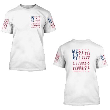 Discover Merica Flag - Merica 3D T Shirts