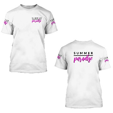 Discover SUMMER paradise 3D T Shirts