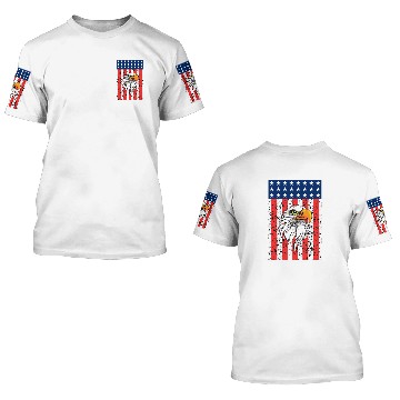 Discover American Bald Eagle 3D T Shirts