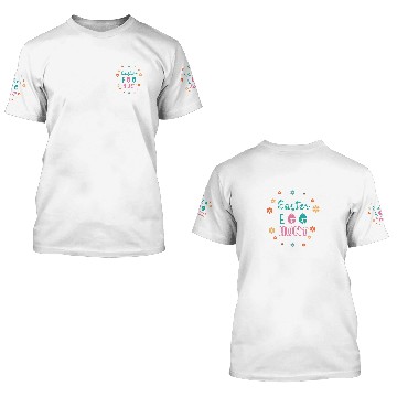 Discover Happy easter egg hunt 3D T Shirts