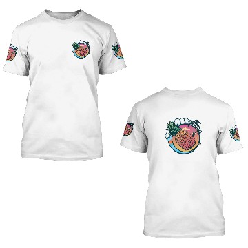 Discover pineapple berries 3D T Shirts