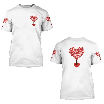 Discover Love tree 3D T Shirts