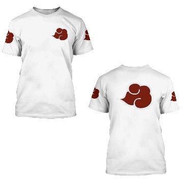 Discover Akatsuki Cloud 3D T Shirts