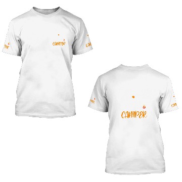 Discover Happy Camper 3D T Shirts