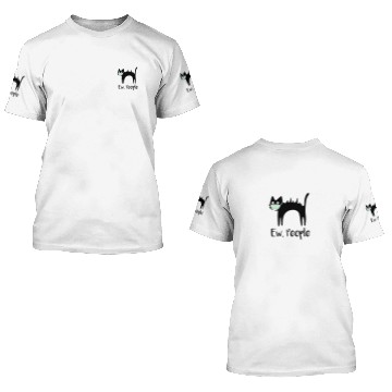 Discover Cat With Mask - Ew People 3D T Shirts