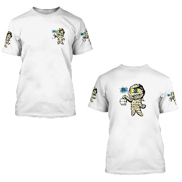 Discover MUMMY SMILING GOT TP 3D T Shirts