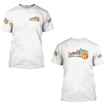 Discover Kentucky Pumpkin 3D T Shirts