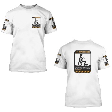 Discover Warning, choking hazard 3D T Shirts