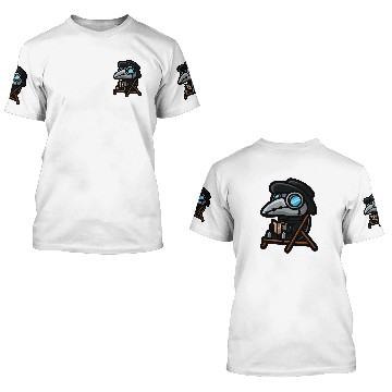 Discover Chibi Plague Doctor 3D T Shirts