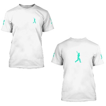 Discover Cricket Design for a Cricket Player 3D T Shirts