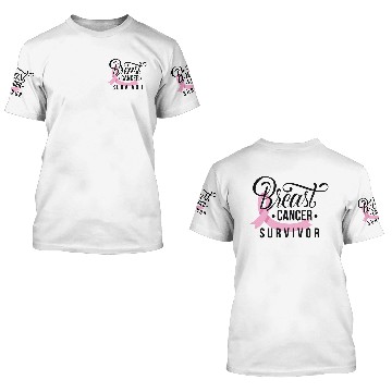 Discover Breast Cancer Survivor 3D T Shirts