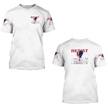 Discover Resist and Repeat 3D T Shirts