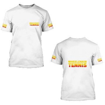 Discover Tennis 3D T Shirts