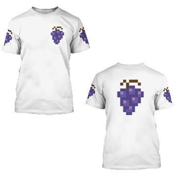 Discover Minimal Grape Design 3D T Shirts