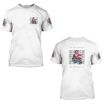 Discover Oh What Fun It Is To Ride Skateboard Christmas 3D T Shirts