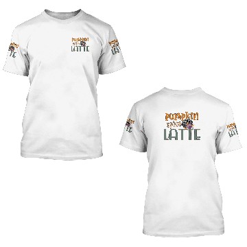 Discover Pumpkin Spice Latte 3D T Shirts