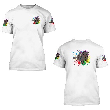 Discover Splash Ferret 3D T Shirts