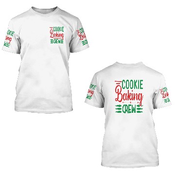 Discover Cookie baking Crew 3D T Shirts