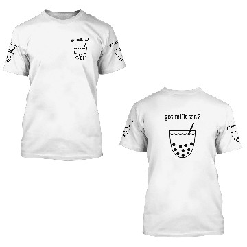 Discover Boba Milk Tea Bubble Tea Lover 3D T Shirts