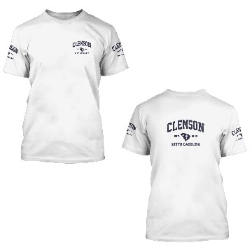 Discover Clemson South Carolina SC USA vintage 3D T Shirts