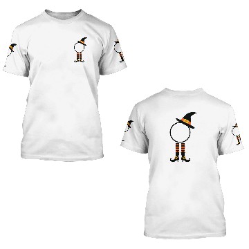 Discover Witch Legs Monogram 3D T Shirts