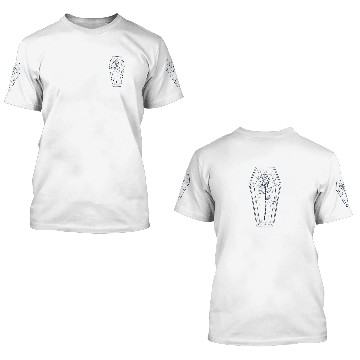 Discover rose in a coffin 3D T Shirts