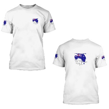 Discover Australia Kangaroo 3D T Shirts