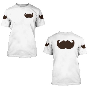 Discover Movember Mustache 3D T Shirts
