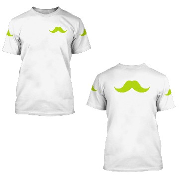 Discover Movember mustache 3D T Shirts