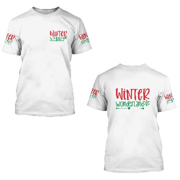 Discover Winter wonderland 3D T Shirts