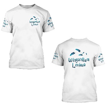 Discover Wingardium leviosa 3D T Shirts