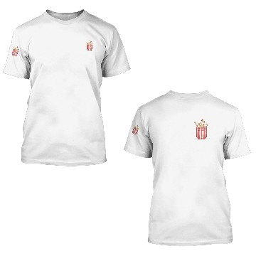 Discover Popcorn cinema gift 3D T Shirts