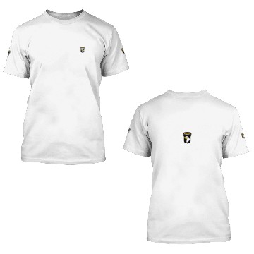 Discover 101St Airborne Division Patch White Infantry 3D T Shirts