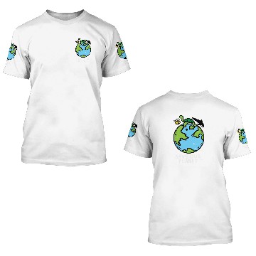 Discover Save Our Planet Bees Turtle Orca Cute Earth Day 3D T Shirts